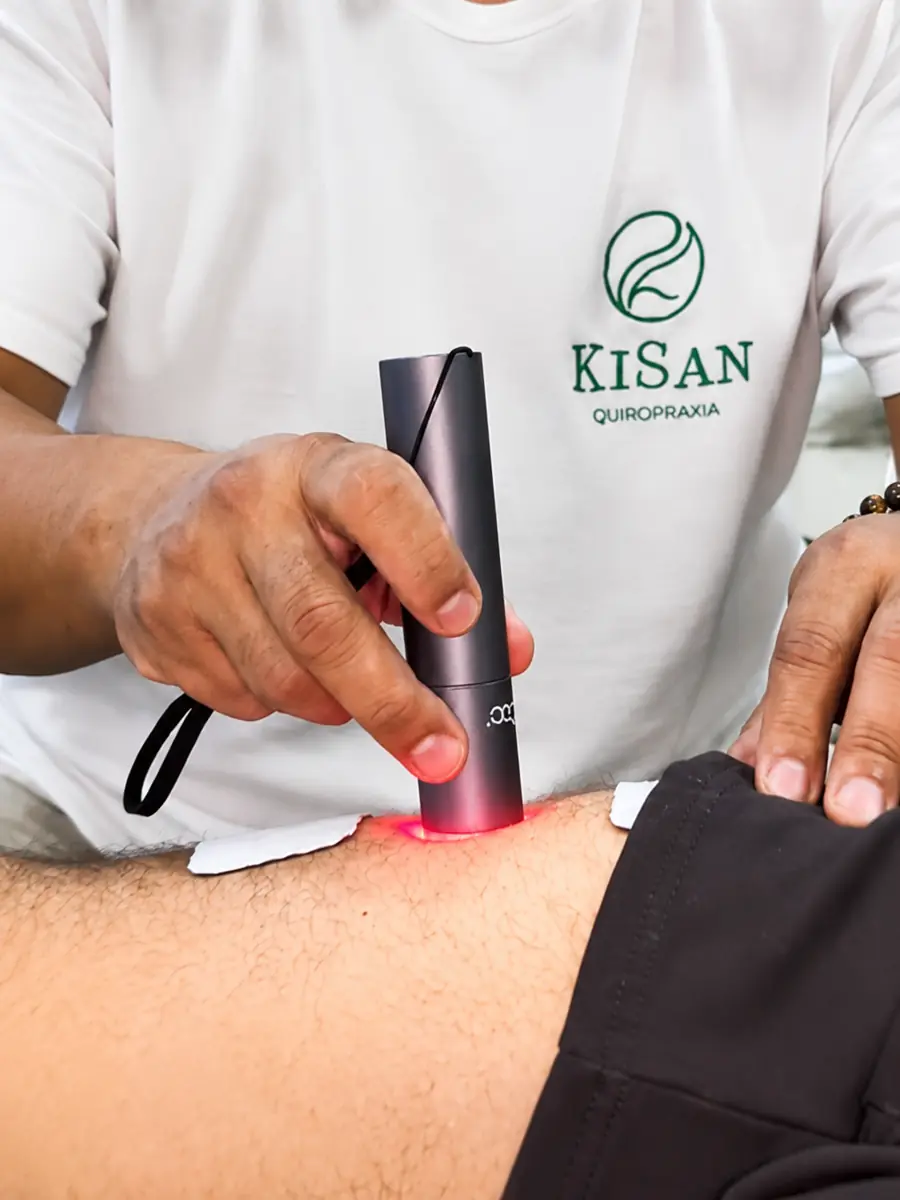 Laserterapia na KiSan Quiropraxia